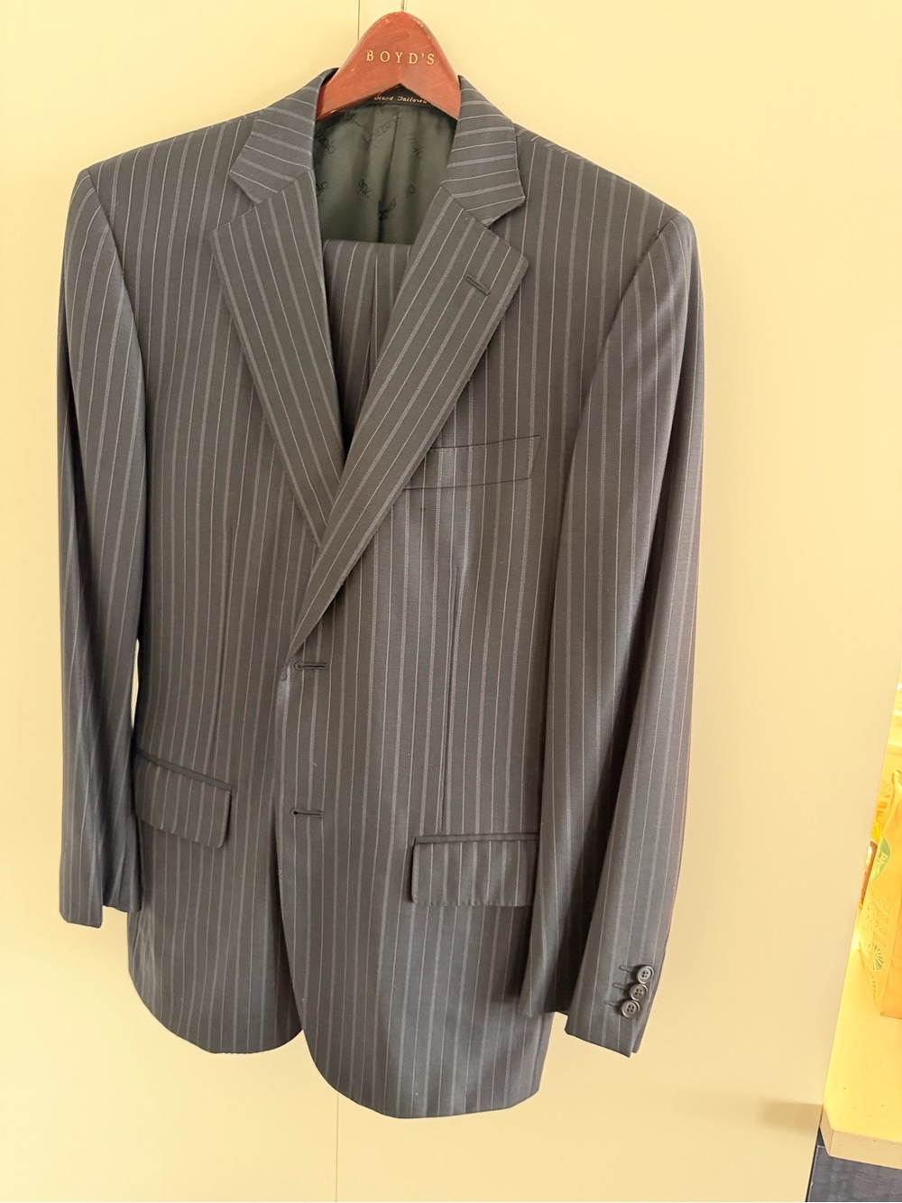 Ravazzolo Pinstripe Full Suit